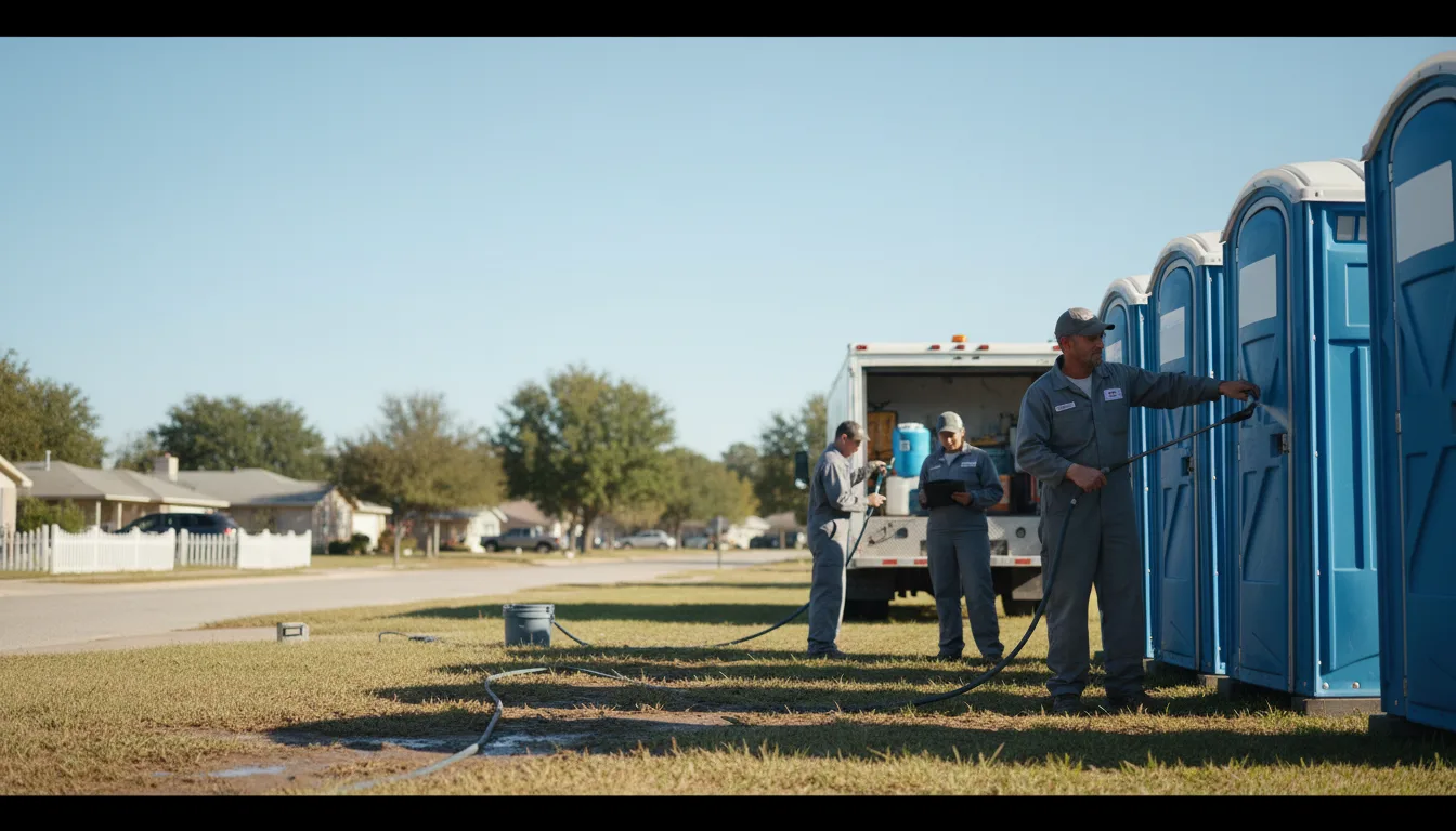 Long-Term Portable Toilet Rental in Eva, AL near me